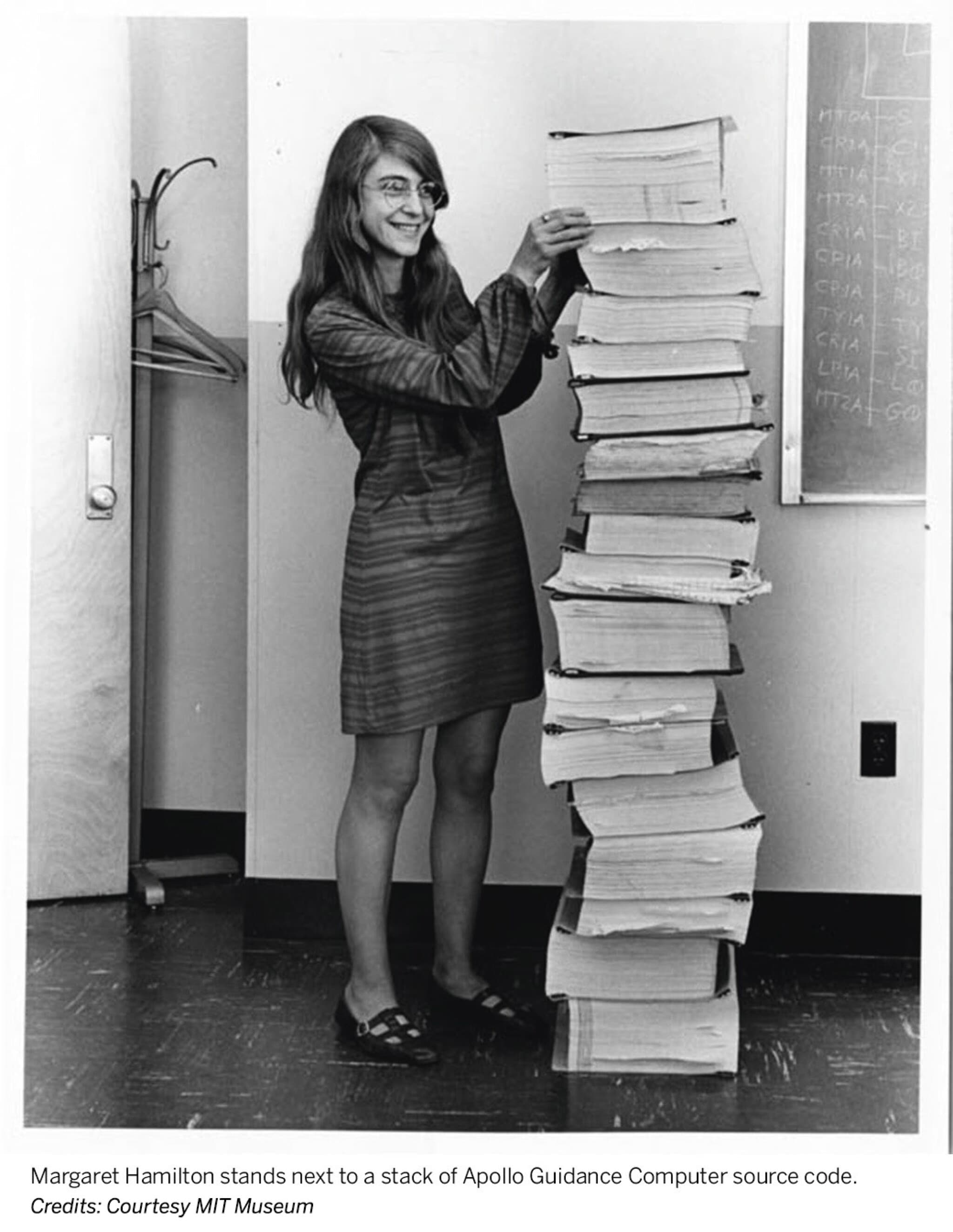 Apollo navigācijas datora programmatūra papīra formā